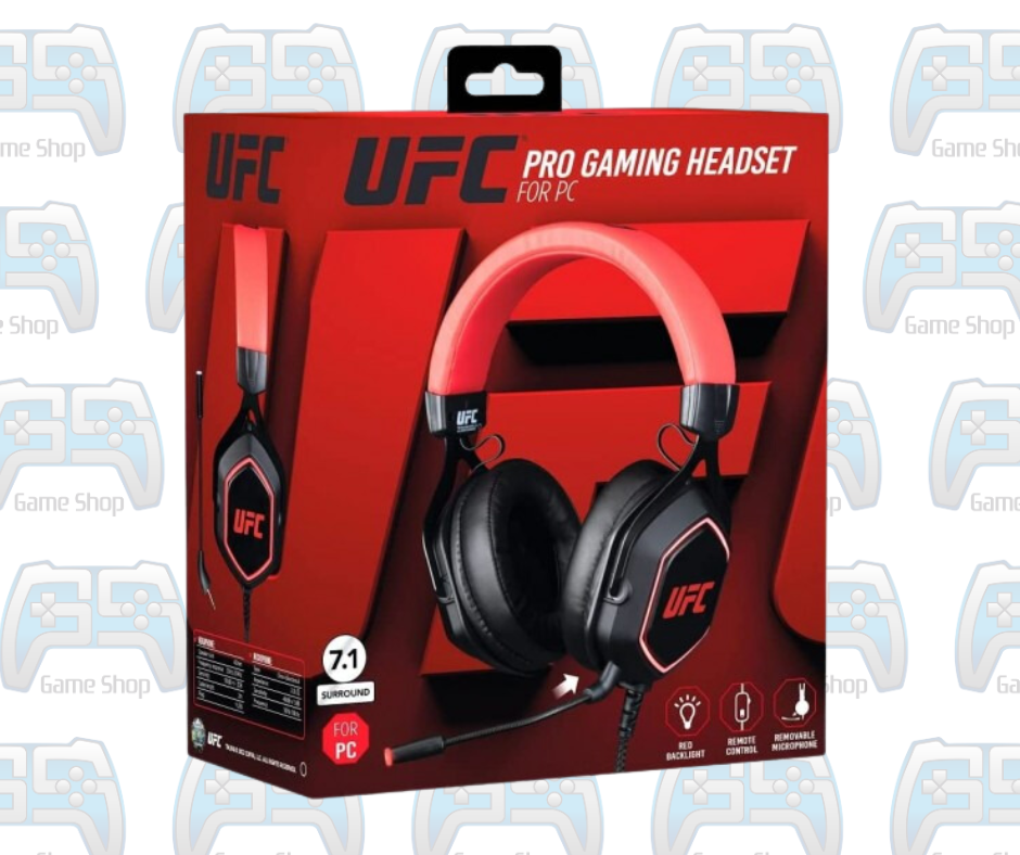 CASQUE KONIX UFC GAMING HEADSET