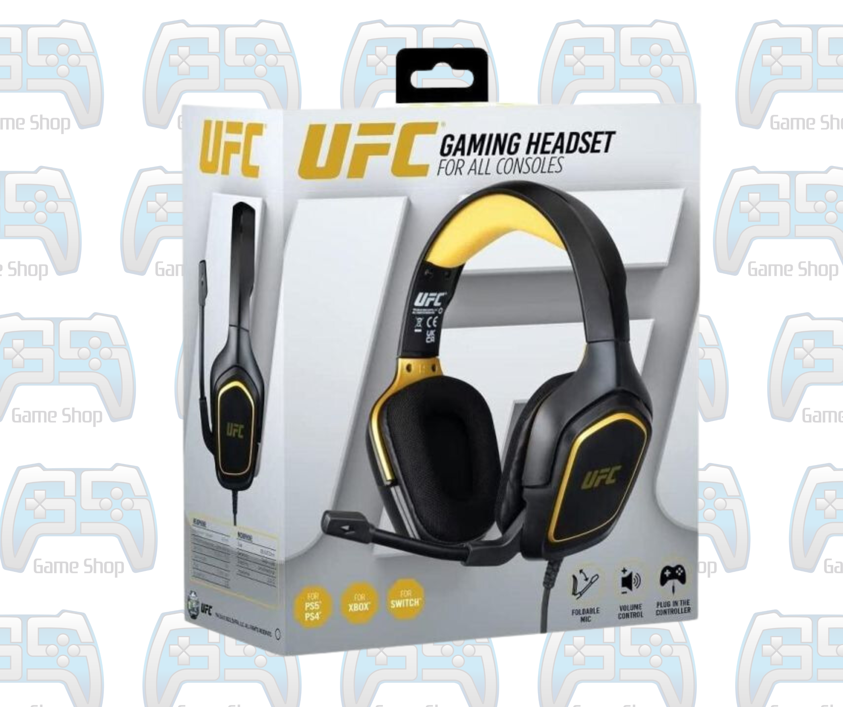 CASQUE KONIX UFC GAMING HEADSET FOR ALL CONSOLES