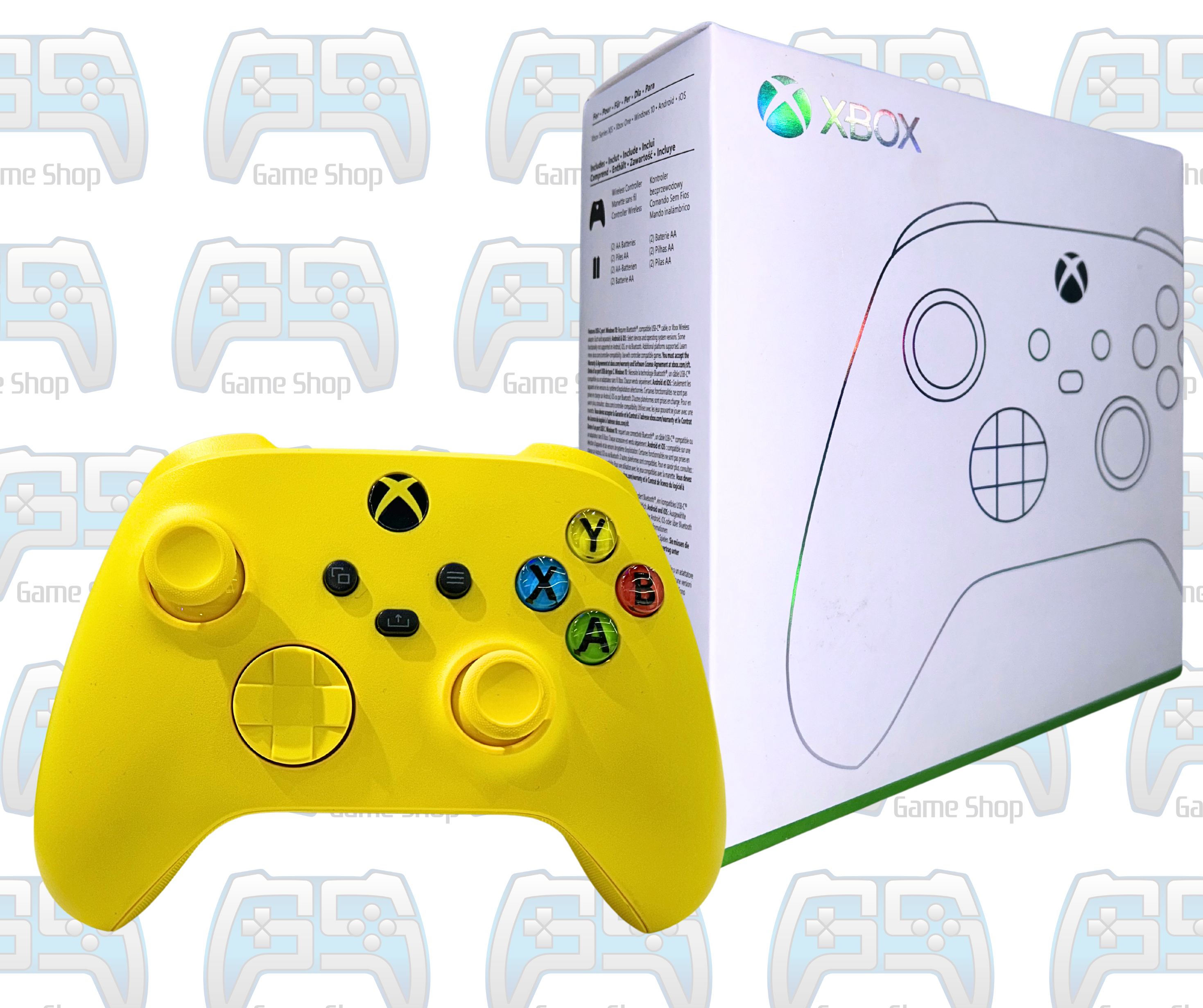 MANETTE XBOX SERIES CUSTOM DESIGN LAB : JAUNE | XBOX ONE - SERIES - PC