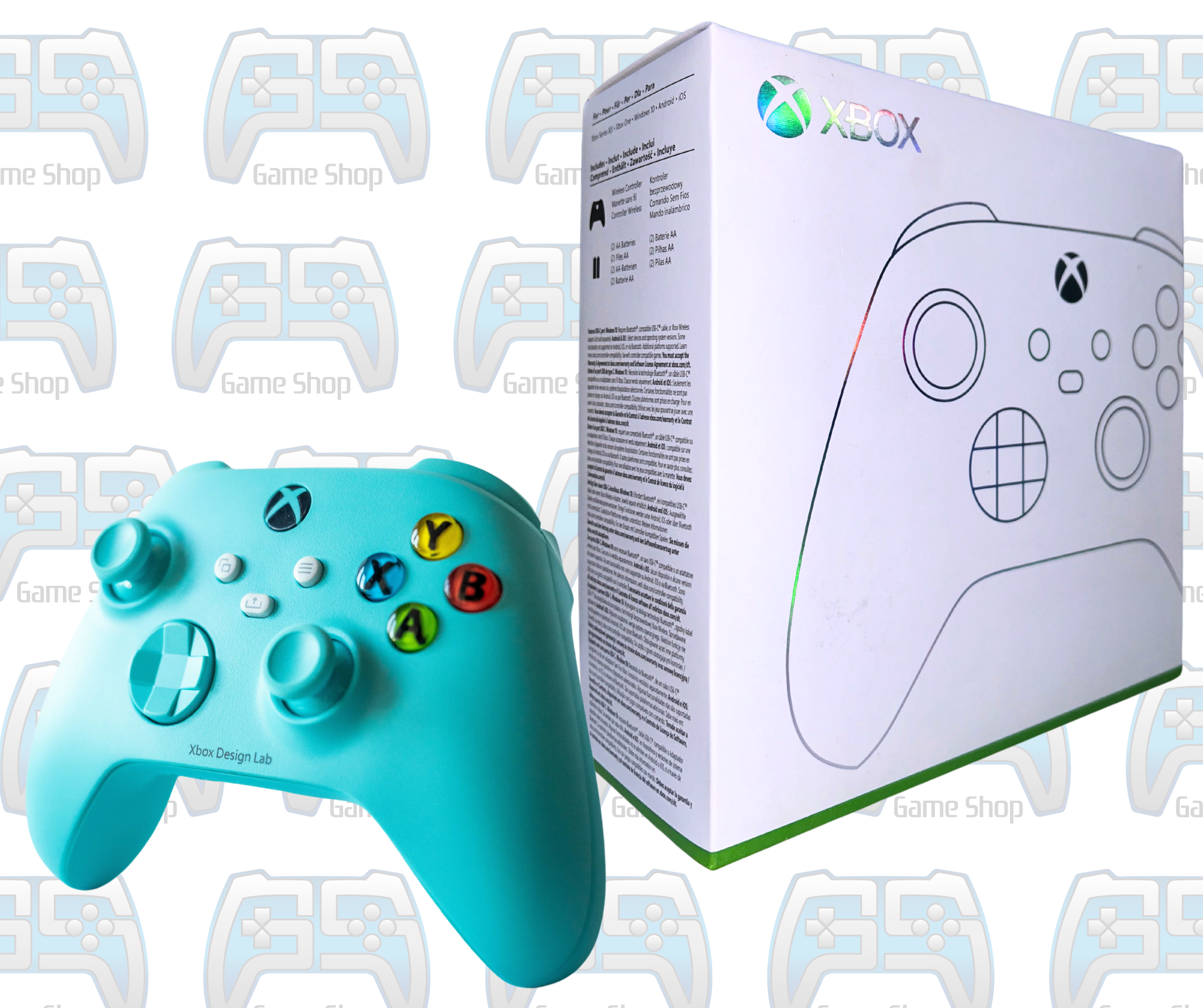 MANETTE XBOX SERIES CUSTOM DESIGN LAB : BLEUE | XBOX ONE - SERIES - PC