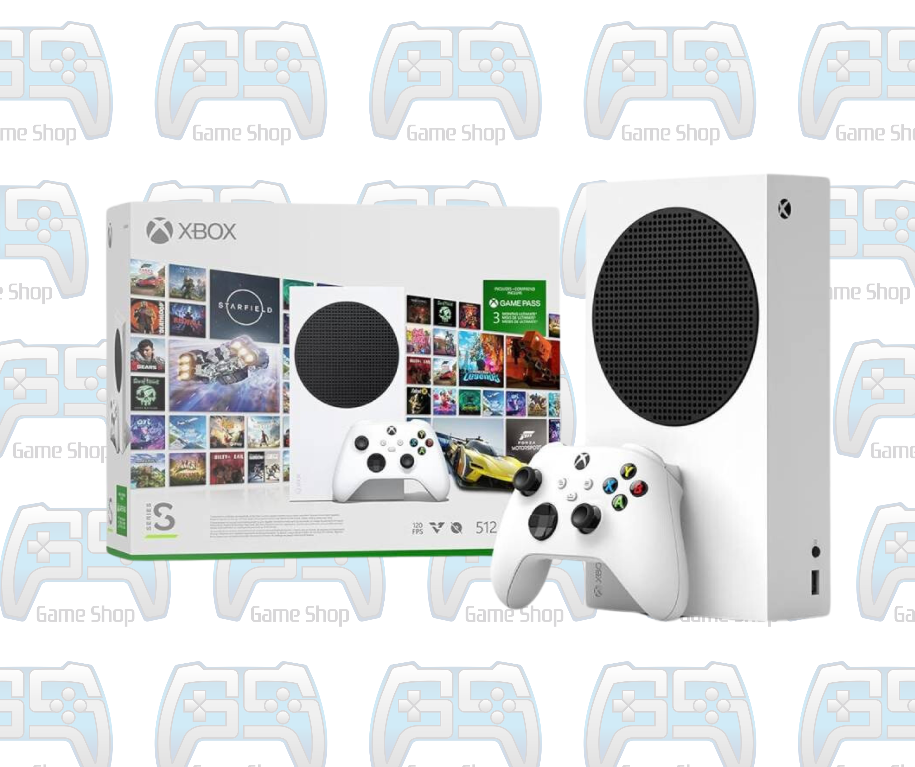 MICROSOFT XBOX SERIES S 512 GB | BLANCHE | PACK GAMEPASS 3 MOIS