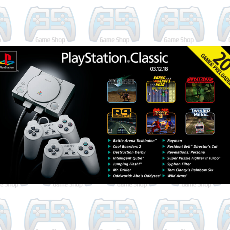 SONY MINI PLAYSTATION CLASSIC 2