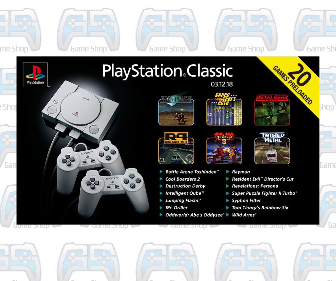 SONY MINI PLAYSTATION CLASSIC