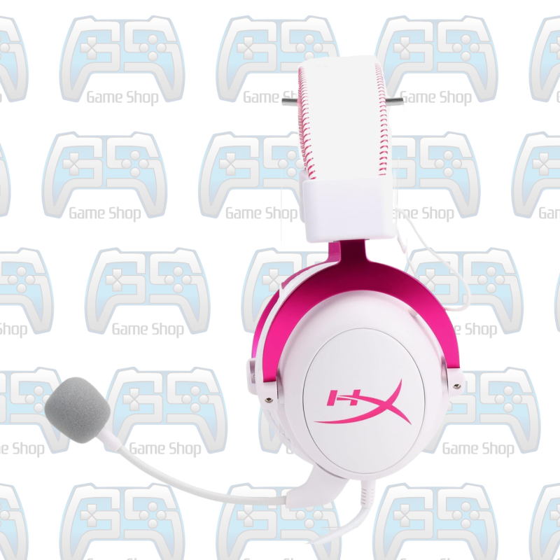 CASQUE GAMING HYPERX CLOUD II USB WIRED SURROUND 7.1 PINK 4