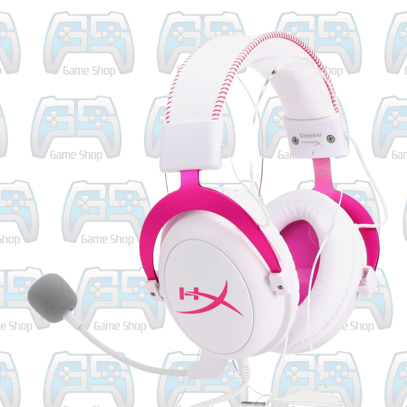 CASQUE GAMING HYPERX CLOUD II USB WIRED SURROUND 7.1 PINK 5
