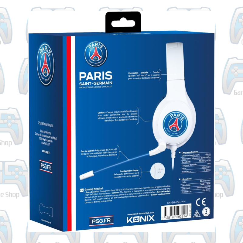 CASQUE GAMING KONIX PSG | CONSOLES - PC 2