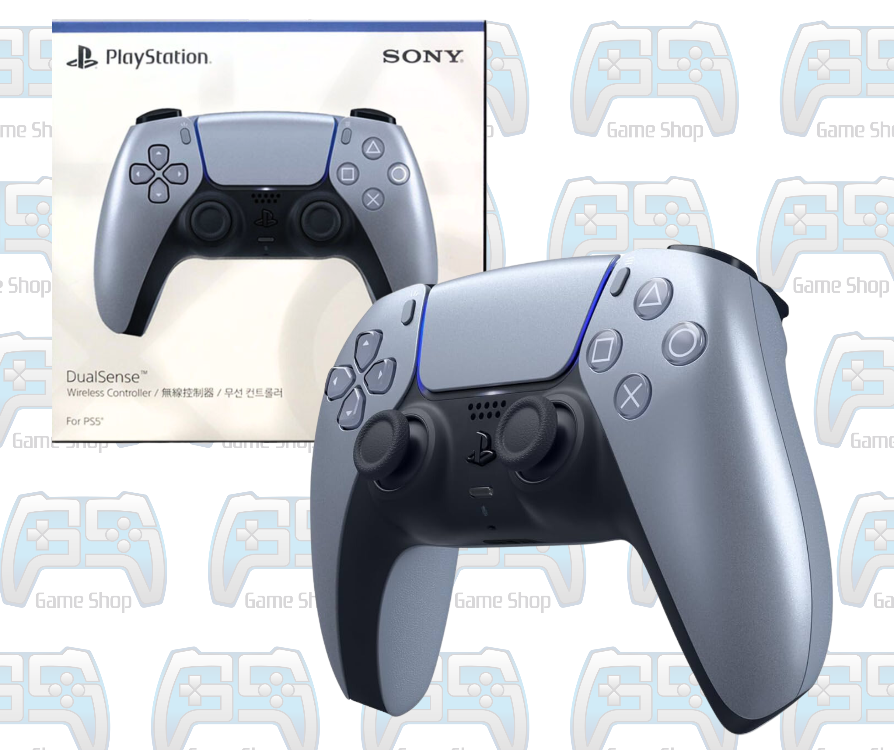 Sony DualSense Sterling Silver PS5