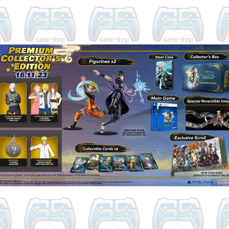 NARUTO X BORUTO : Ultimate Ninja Storm Connections EDITION COLLECTOR | PS4 3