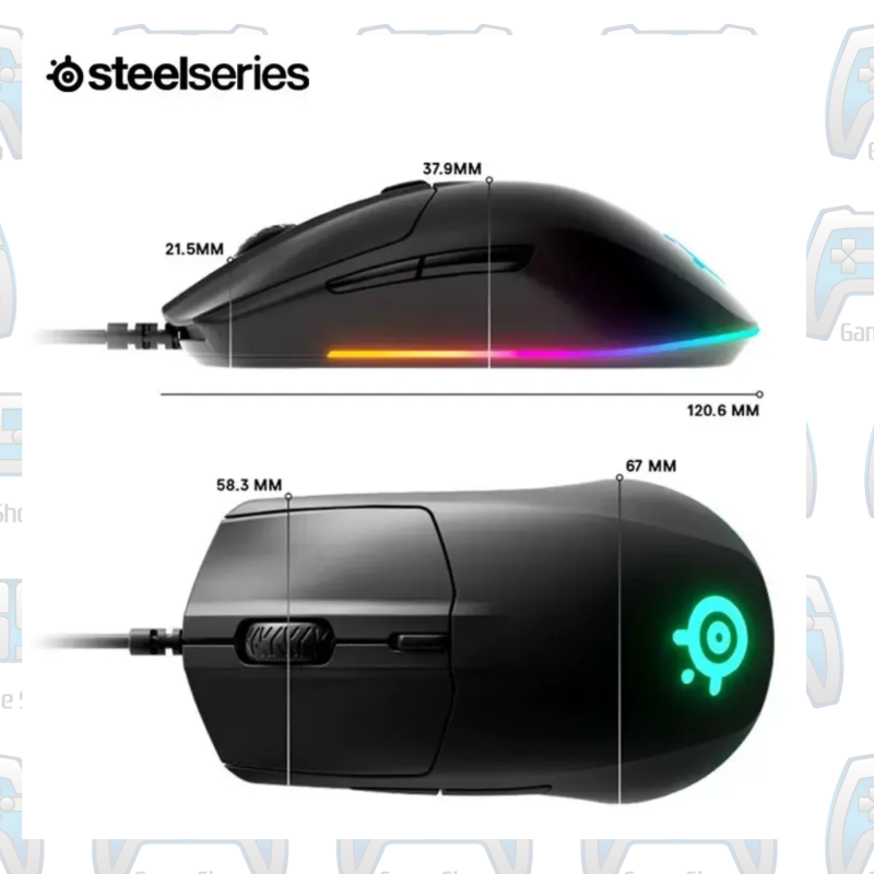 SOURIS GAMER FILAIRE STEELSERIES RIVAL 3 4