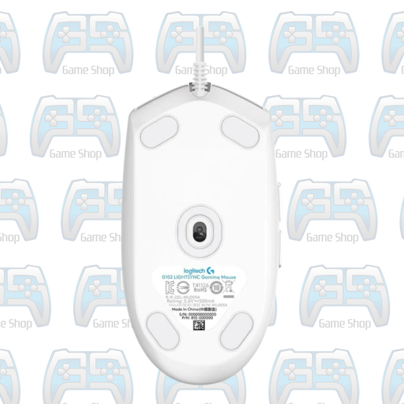 SOURIS GAMER RGB LOGITECH G102 LIGHTSYNC | BLANCHE 4