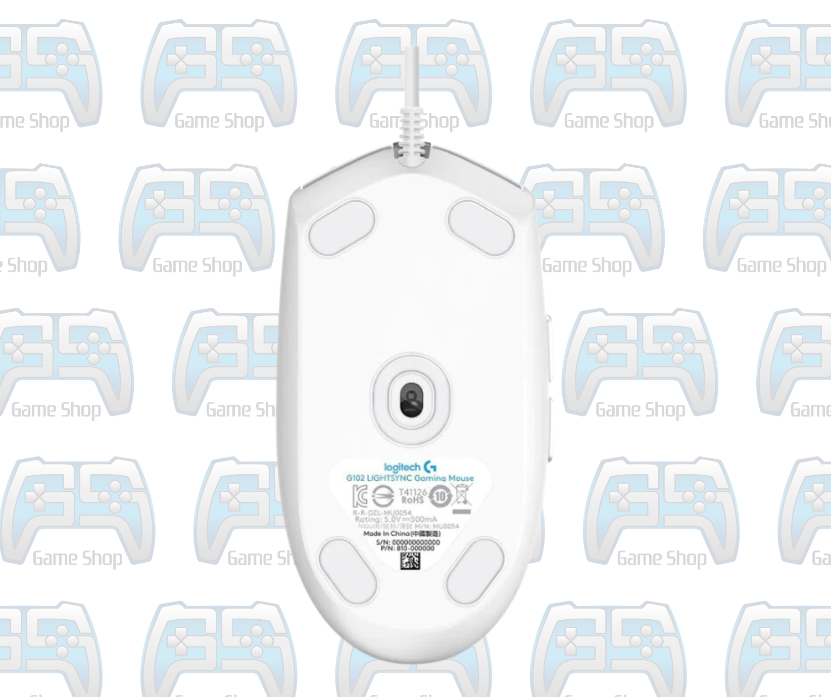 SOURIS GAMER RGB LOGITECH G102 LIGHTSYNC | BLANCHE