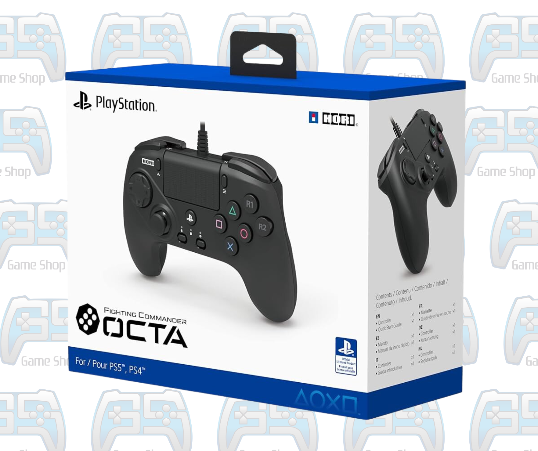 MANETTE PLAYSTATION HORI FIGHTING COMMANDER OCTA | PC - PS4 - PS5