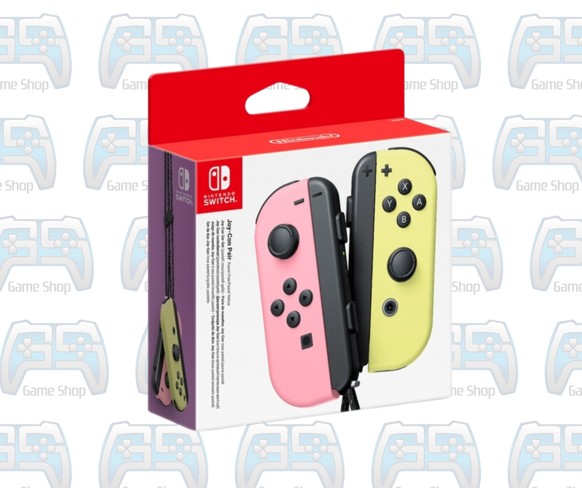 JOYCON SWITCH COULEUR PASTEL PINK/YELLOW | SWITCH