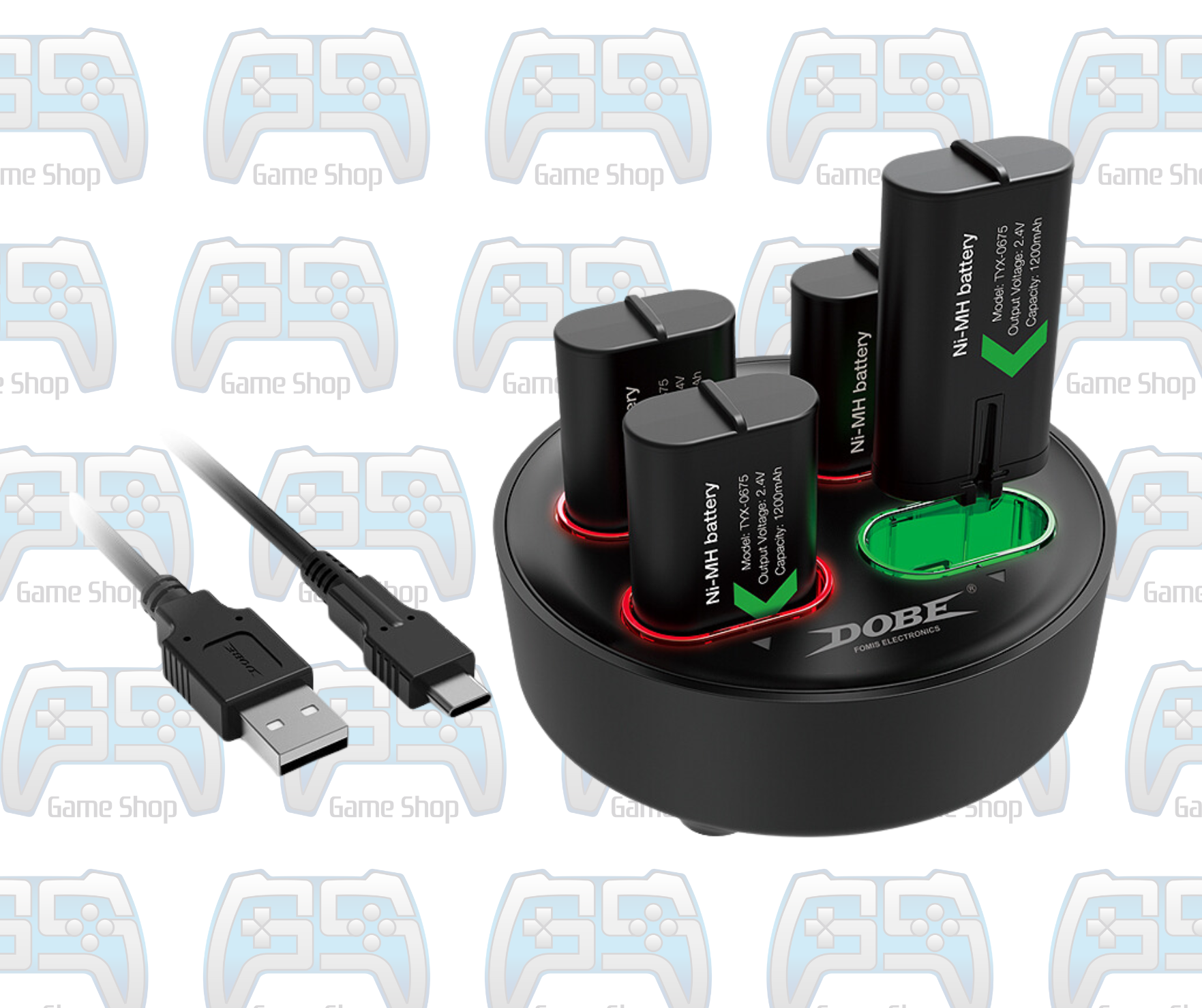 STATION DE CHARGE DOBE BATTERY CHARGER | XBOX ONE - SERIES