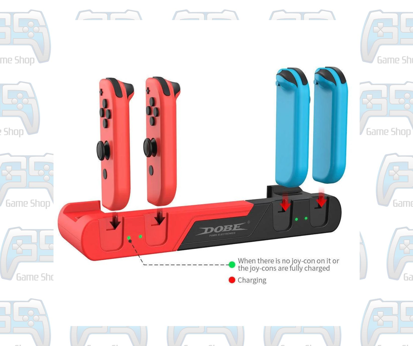 STATION DE CHARGE DOBE SWITCH CHARGING DOCK 4 JOYCONS