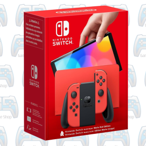 NINTENDO SWITCH OLED ROUGE EDITION MARIO 1