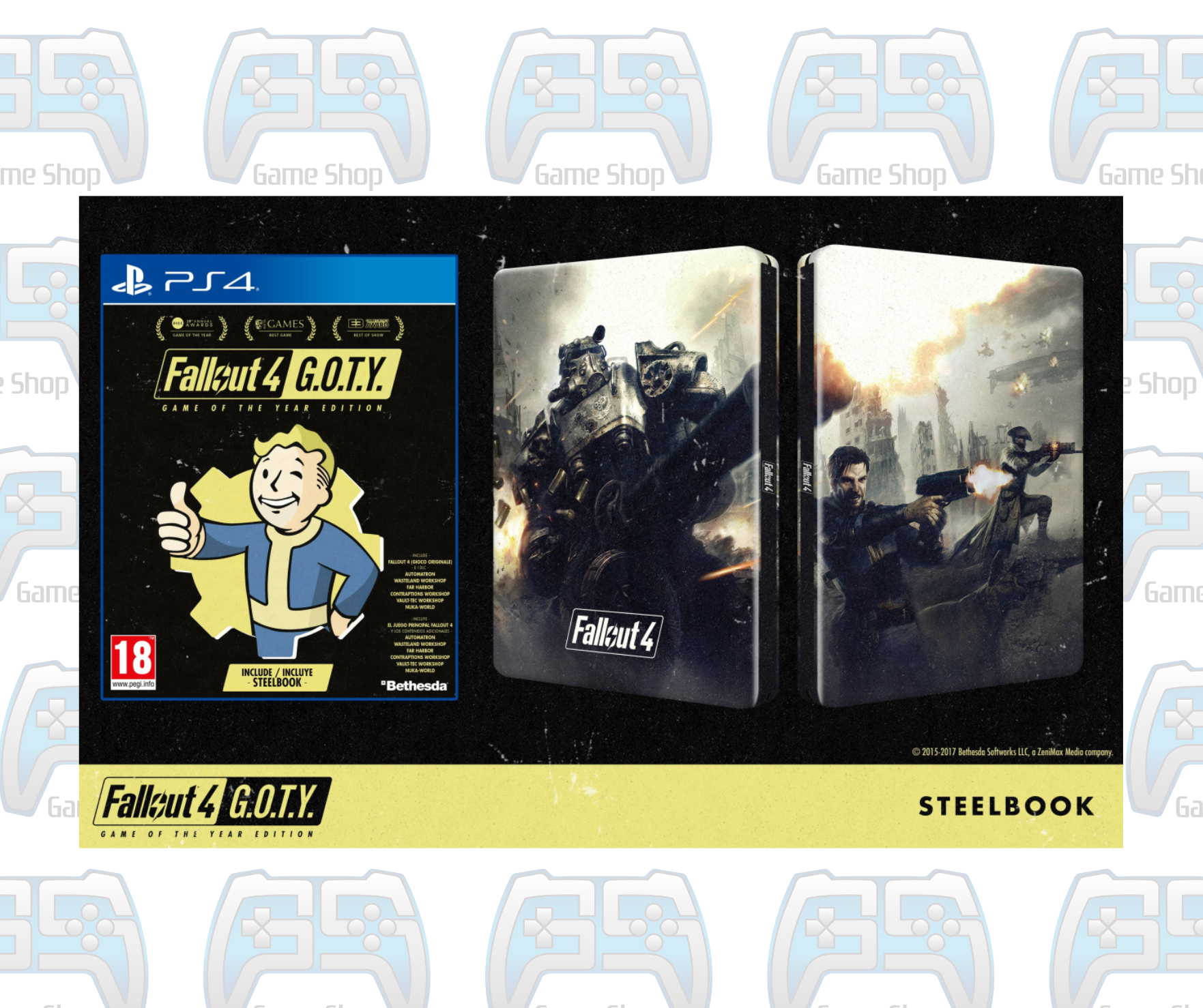 FALLOUT 4 GOTY : STEELBOOK | PS4