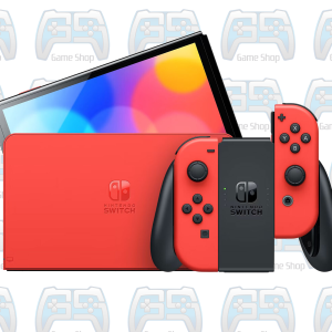 NINTENDO SWITCH OLED ROUGE EDITION MARIO 3