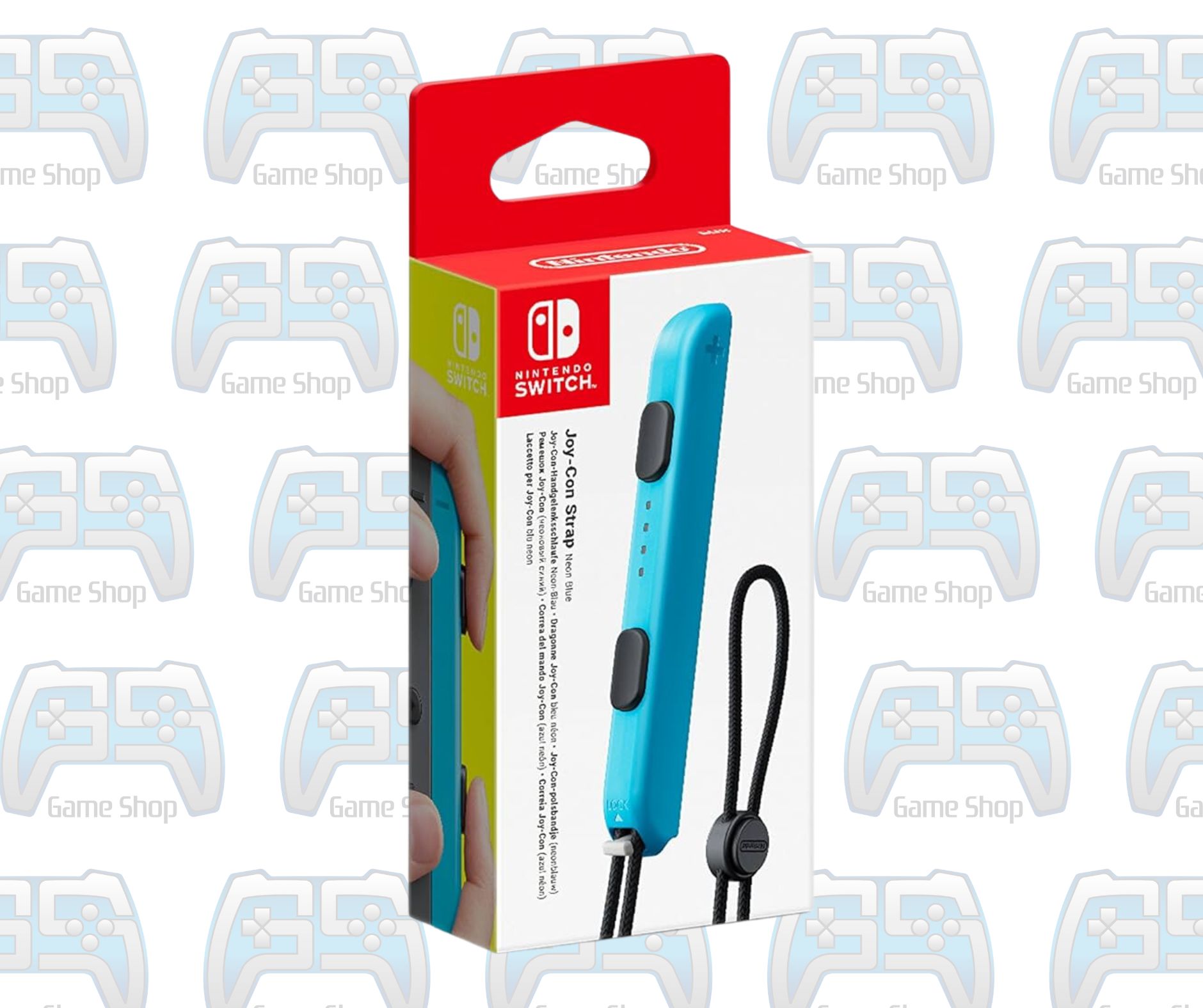 DRAGONNE SWITCH JOYCON STRAP NEON BLUE JOYCON SWITCH