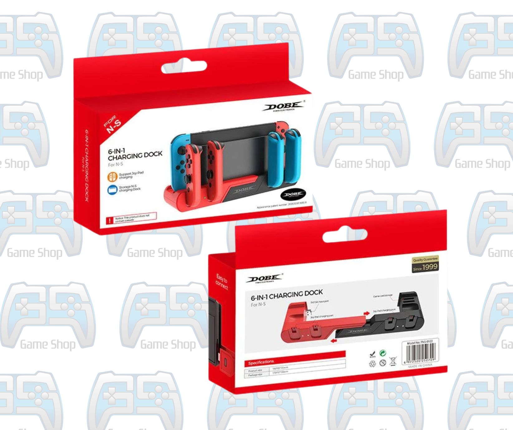 STATION DE CHARGE DOBE SWITCH CHARGING DOCK 4 JOYCONS