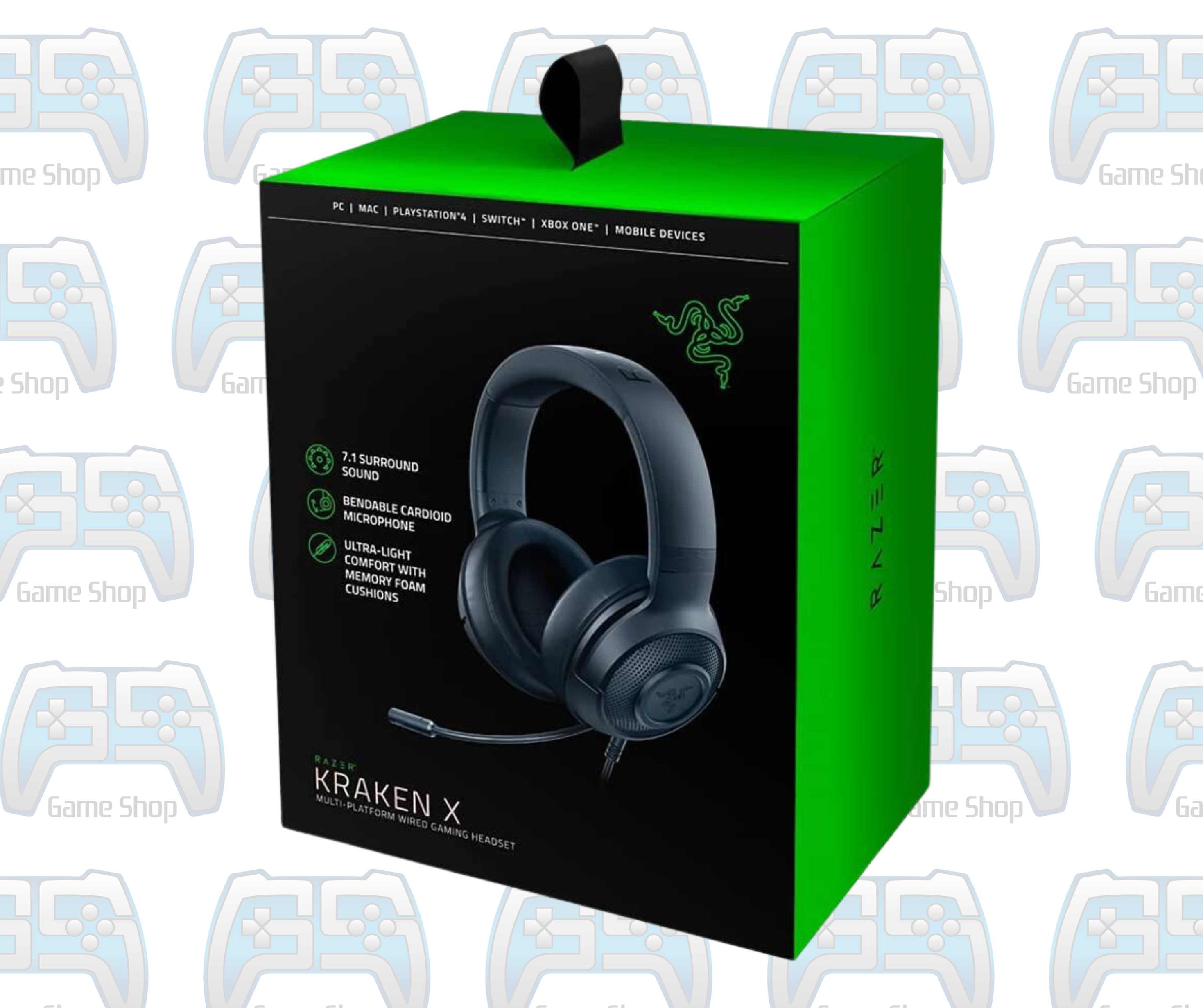 CASQUE GAMER FILAIRE RAZER KRAKEN X OCCASION