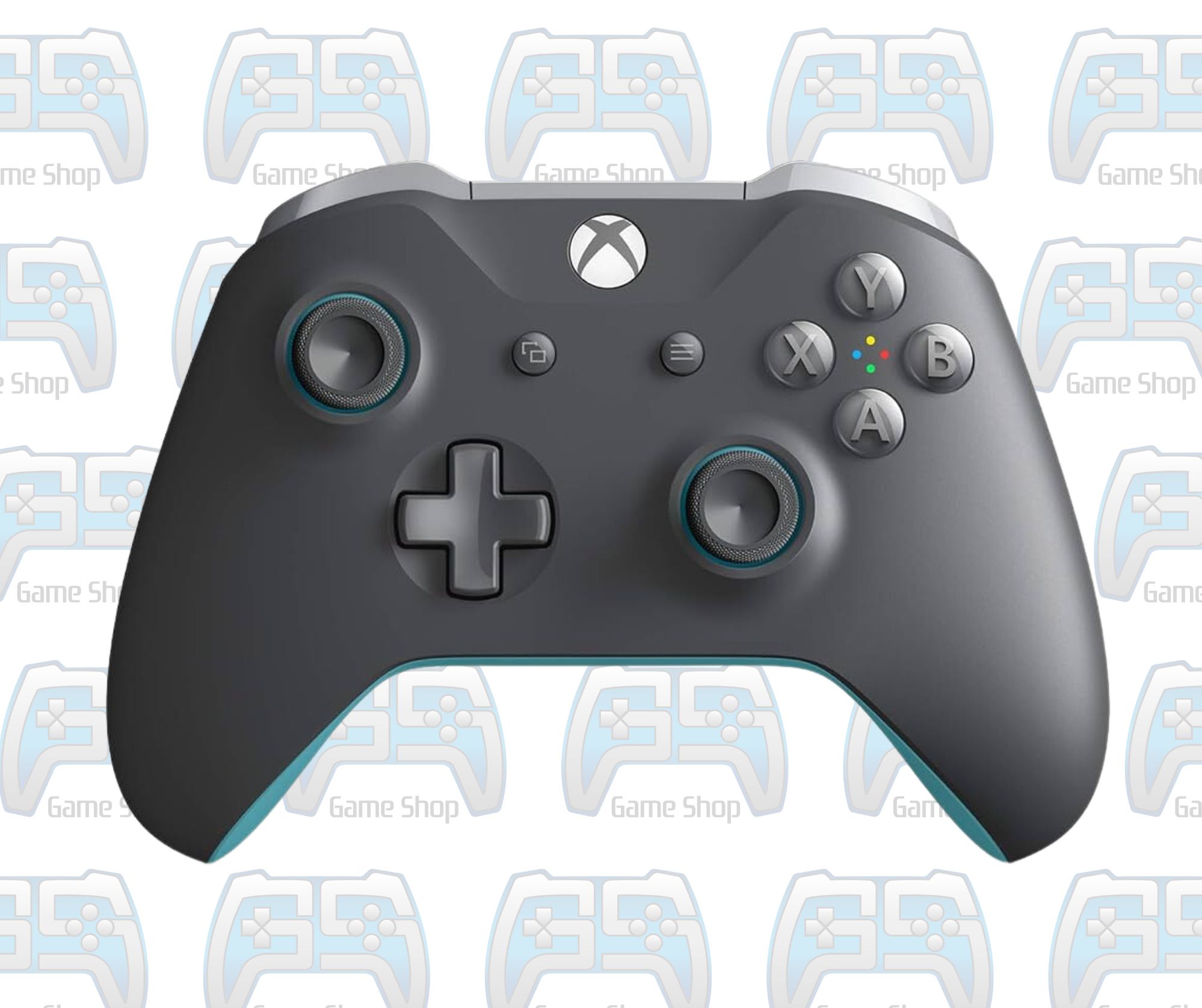 MANETTE XBOX ONE BLEUE GRISE | PC - XBOX ONE - SERIES | RECONDITIONNÉE
