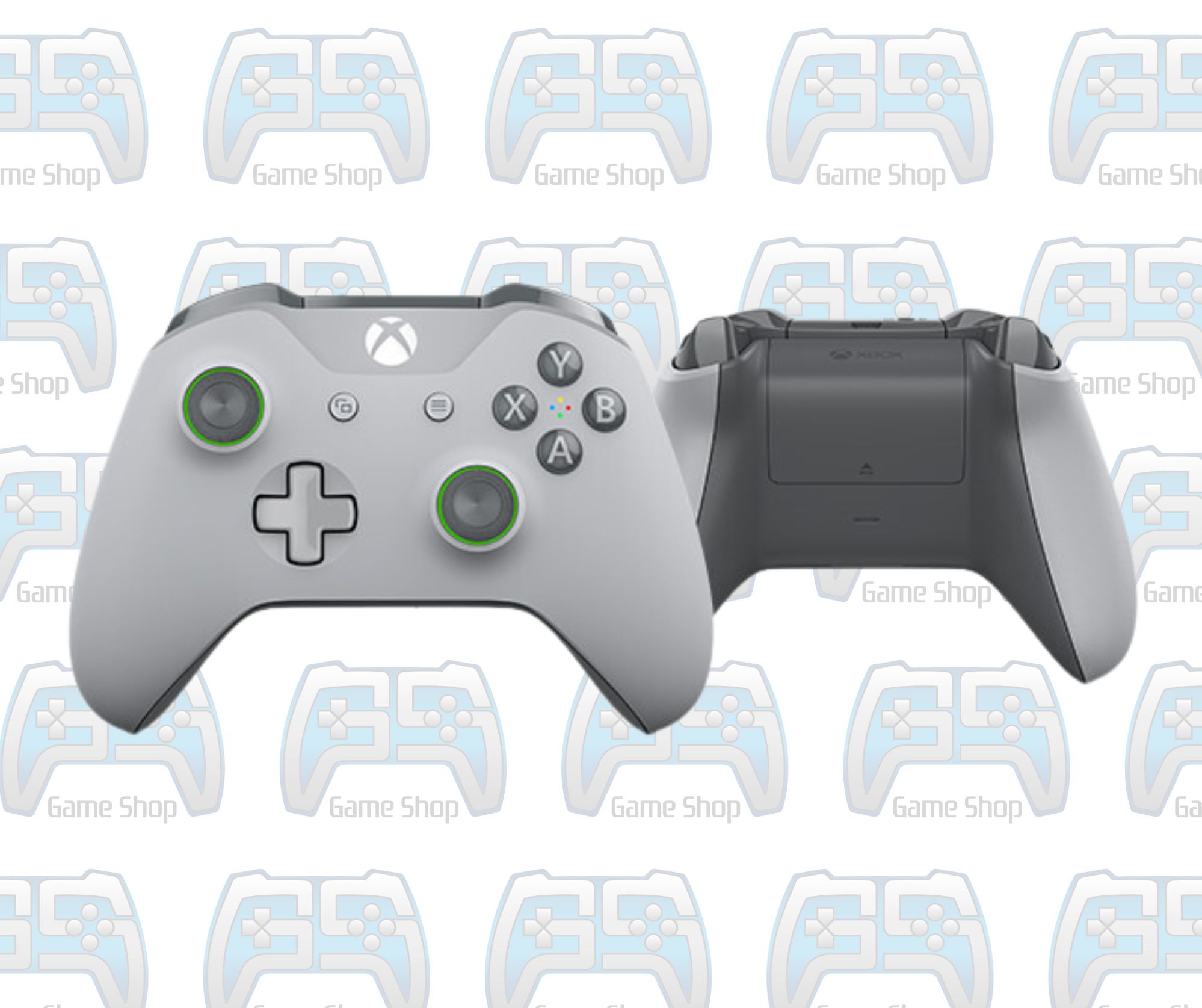 MANETTE XBOX ONE GRISE VERTE | PC - XBOX ONE - SERIES | RECONDITIONNÉE