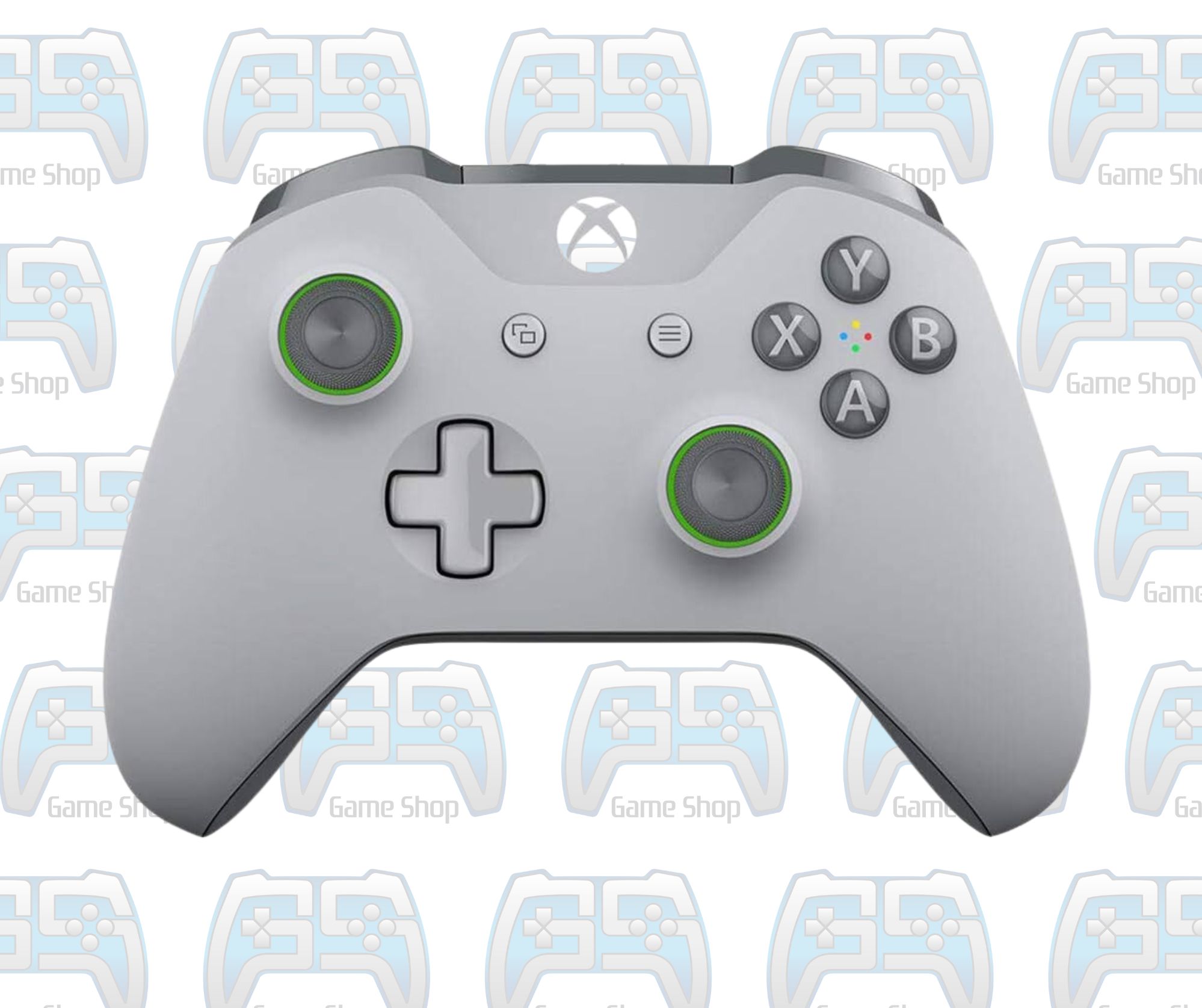MANETTE XBOX ONE GRISE VERTE | PC - XBOX ONE - SERIES | RECONDITIONNÉE