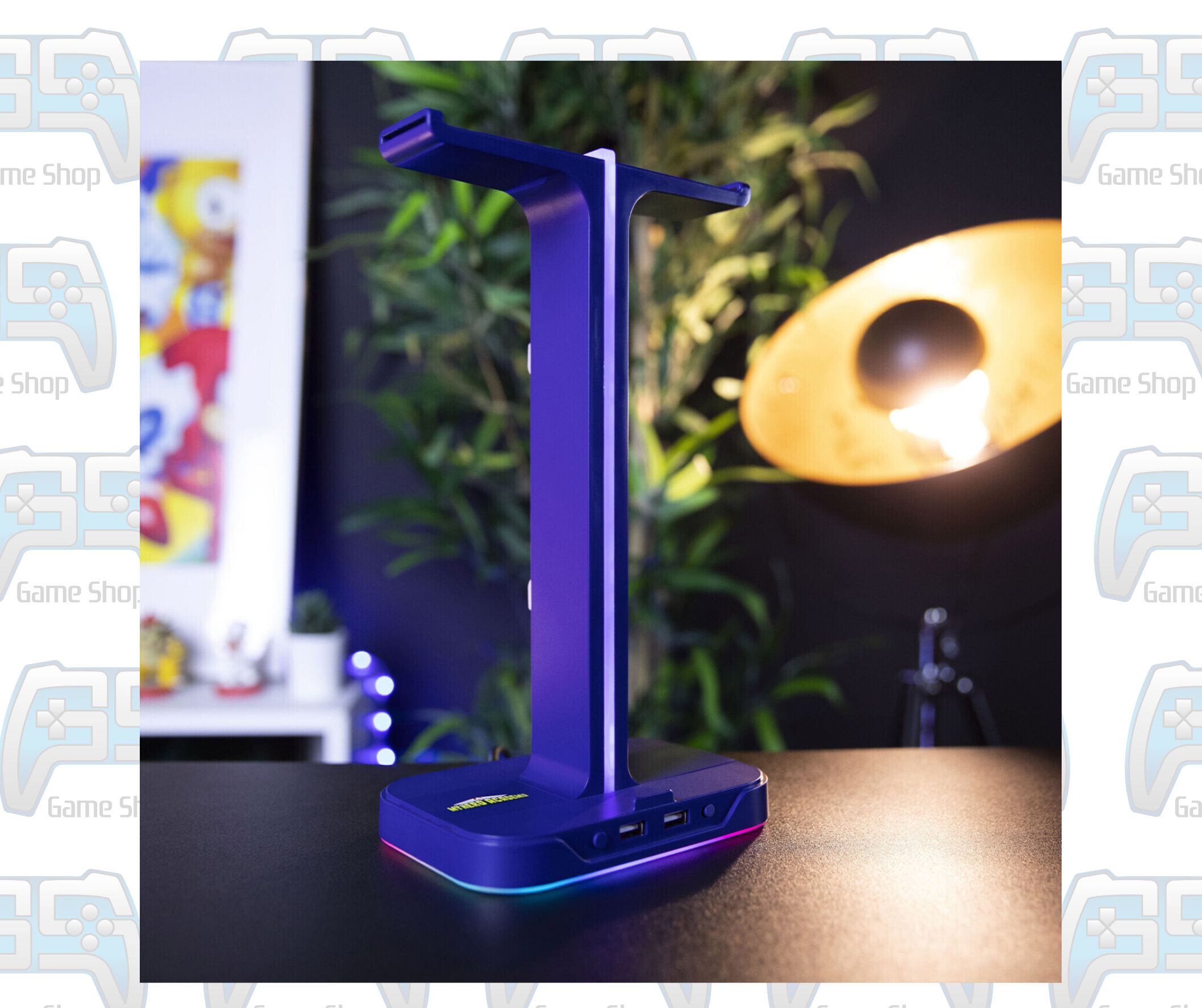 SUPPORT CASQUE KONIX MY HERO ACADEMIA DOUBLE HEADSET HOLDER
