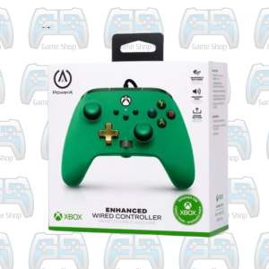 MANETTE POWER A ENHANCED AMELIORÉE COULEUR VERTE | XBOX ONE - SERIES - PC 1