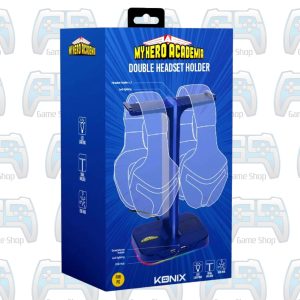 SUPPORT CASQUE KONIX MY HERO ACADEMIA DOUBLE HEADSET HOLDER 1