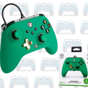 MANETTE POWER A ENHANCED AMELIORÉE COULEUR VERTE | XBOX ONE - SERIES - PC 2