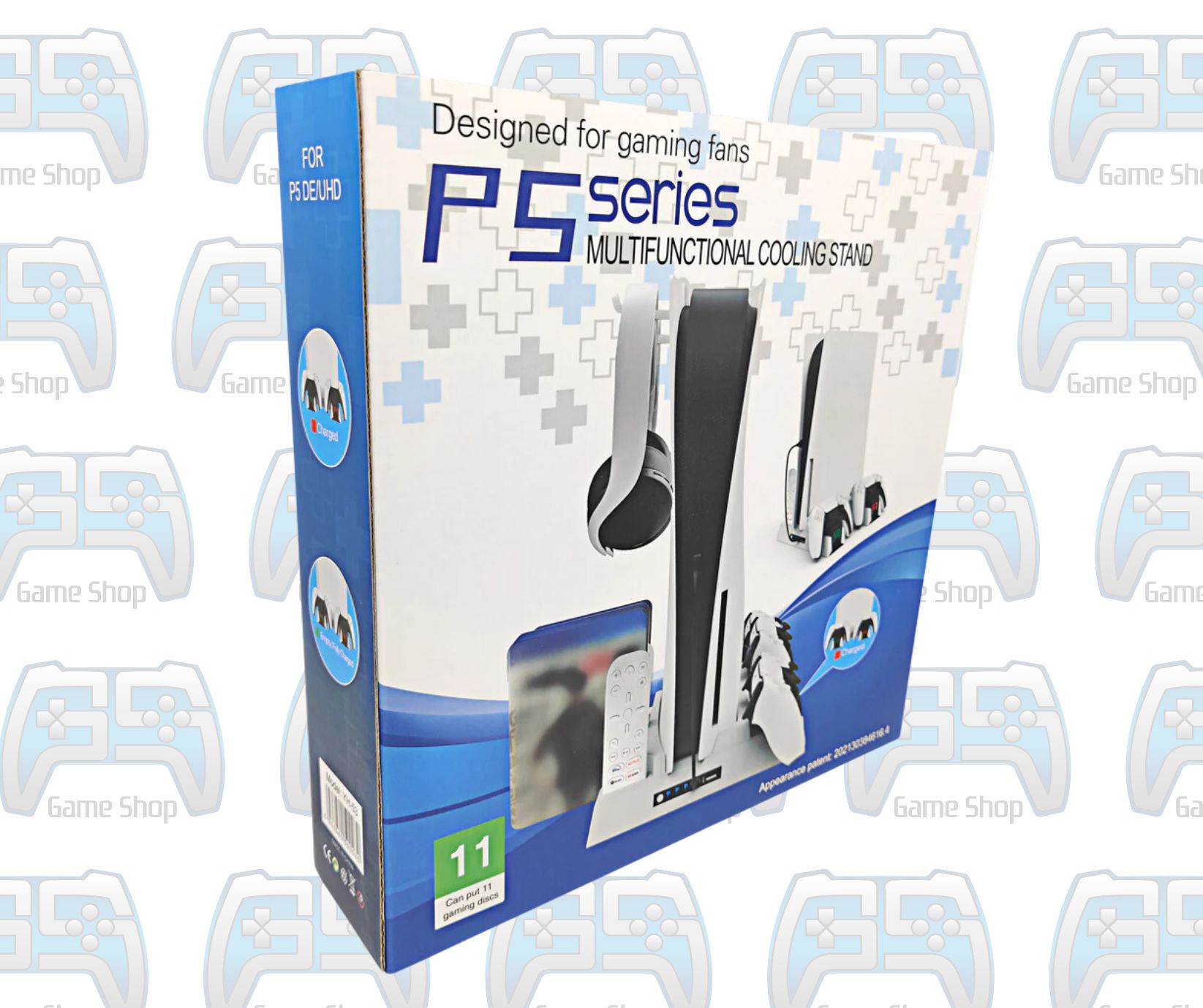 P5 SERIES STATION DE CHARGE STAND MULTIFUNCTIONAL COOLING STAND | NOIRE | PS5