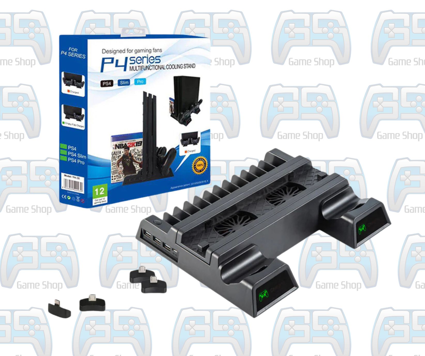 STATION DE CHARGE DOBE P4 SERIES MULTIFUNCTIONAL COOLING STAND | PS4