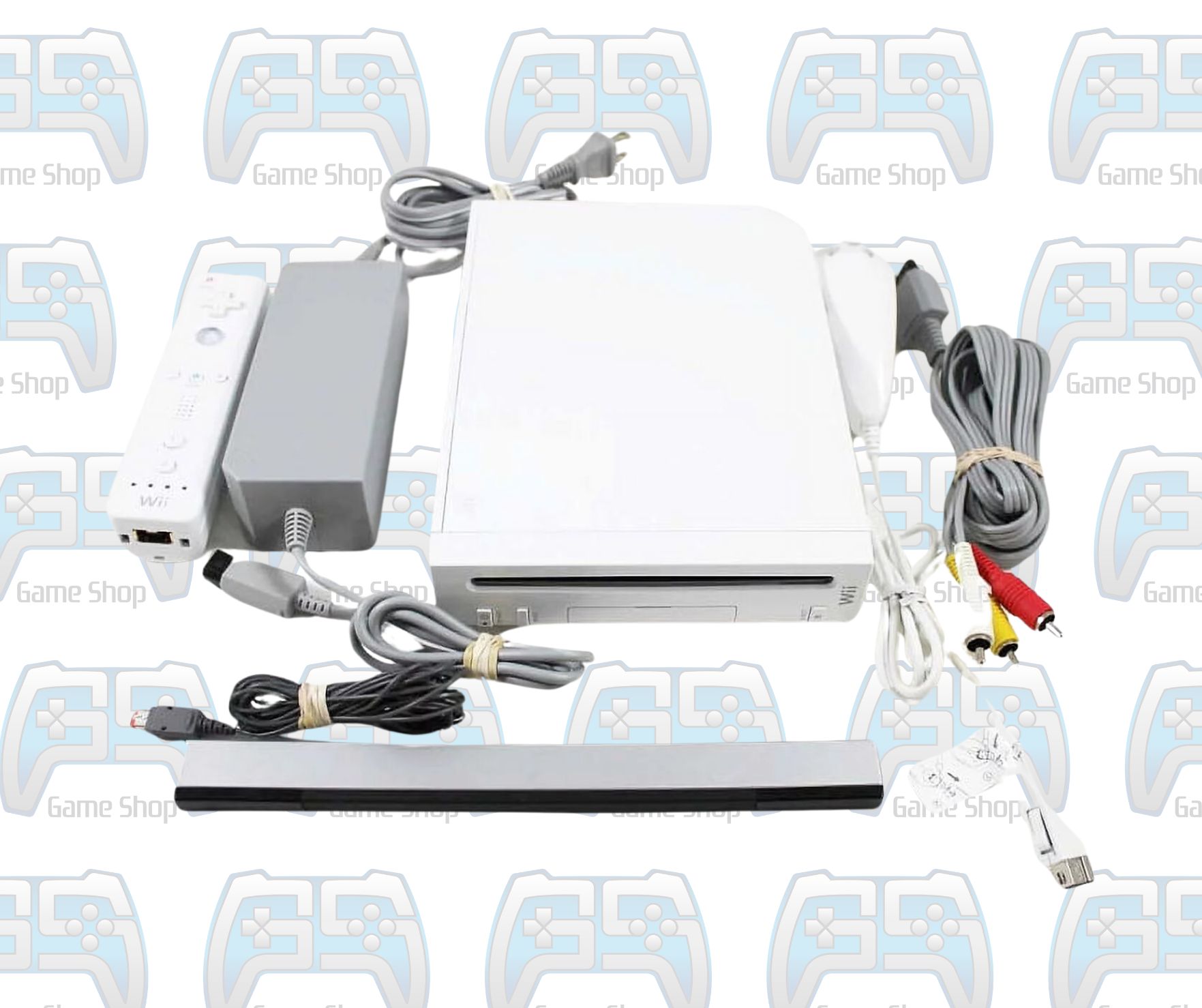 CONSOLE NINTENDO WII BLANCHE FLASHÉE AVEC JEUX | OCCASION SANS BOÎTE