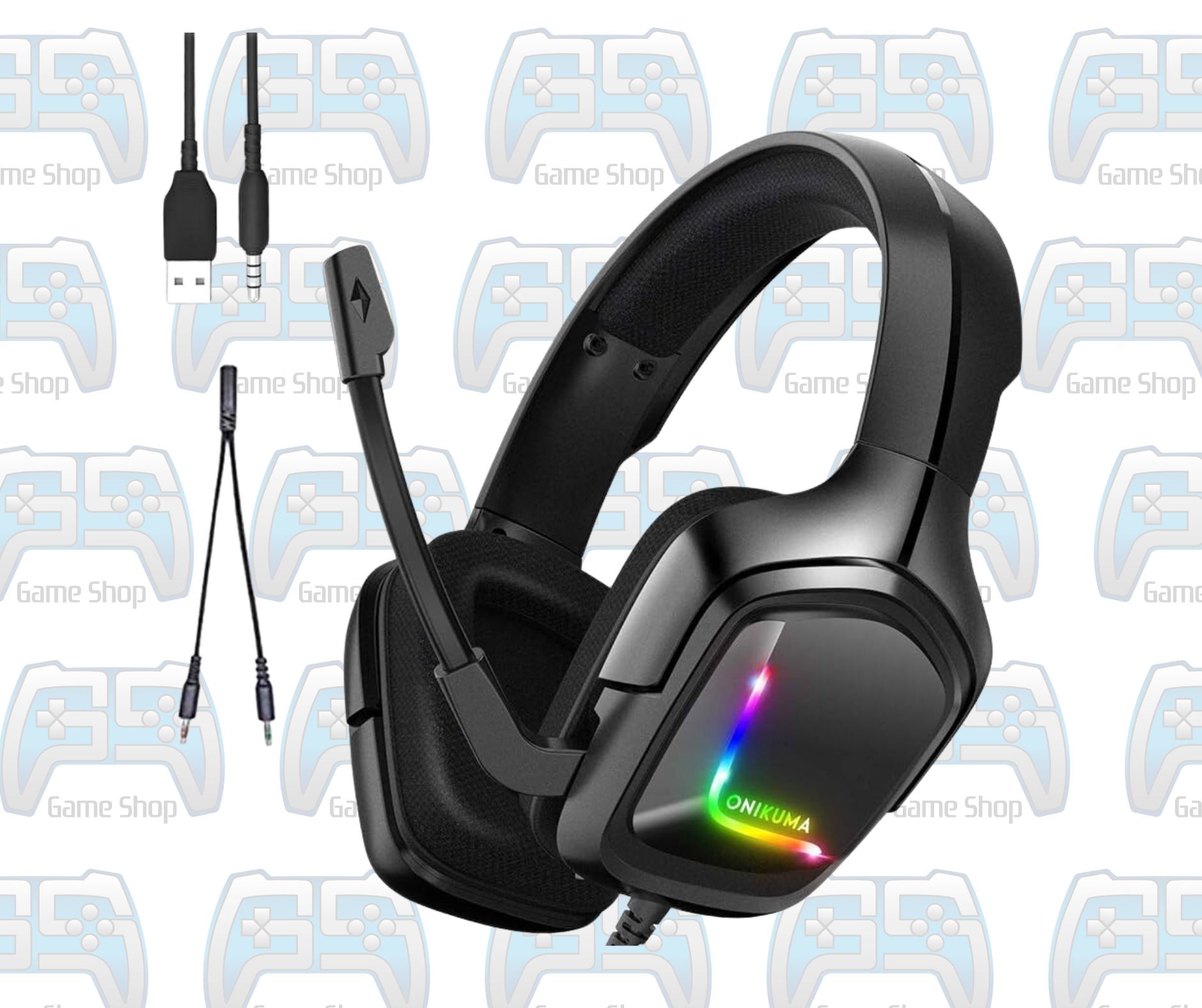 CASQUE GAMING RGB ONIKUMA K20 PROFESSIONAL GAMING HEADSET | PC - CONSOLES