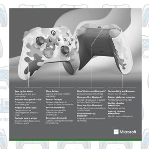MANETTE XBOX SERIES EDITION : ARCTIC CAMO  | PC - XBOX ONE - SERIES 4