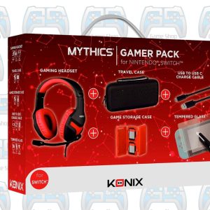 PACK GAMING KONIX MYTHICS GAMER PACK GAMING ACCESSORIES FOR NINTENDO SWITCH | SWITCH 1