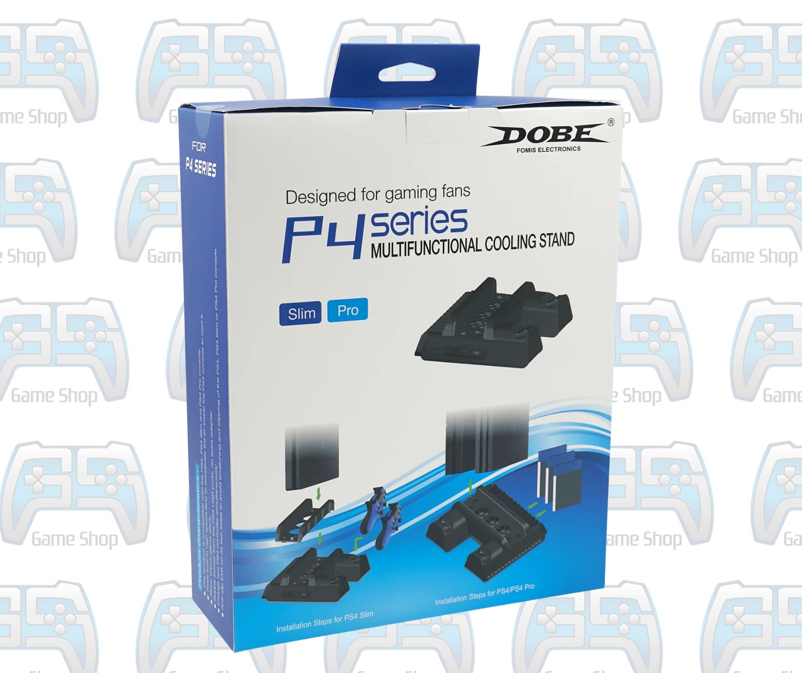STATION DE CHARGE MULTIFONCTION DOBE P4 SERIES MULTIFUNCTIONAL COOLING STAND | PS4