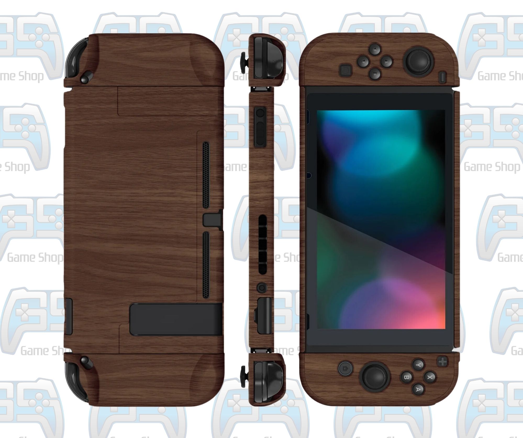 PROTECTION CASE POUR NINTENDO SWITCH FINITION BOIS | SWITCH