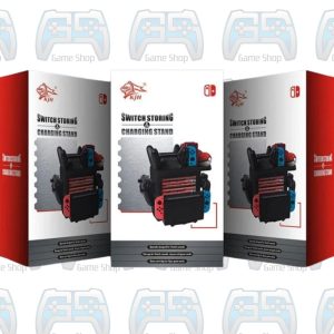KJH STATION DE CHARGE MULTIFONCTION SUPPORT POKETBALL ET RANGEMENT JEUX | SWITCH 1