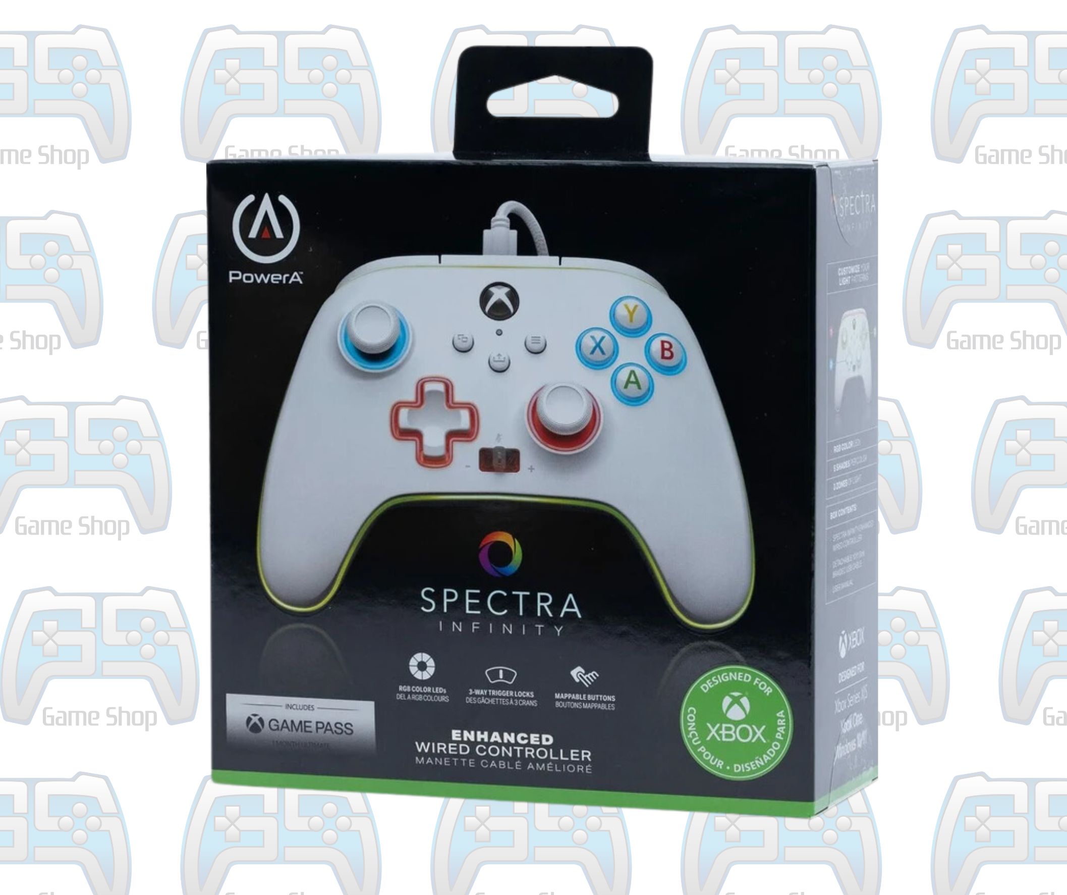 MANETTE POWER A INFINITY SPECTRA AVEC GAMEPASS OFFERT | PC - XBOX ONE - SERIES