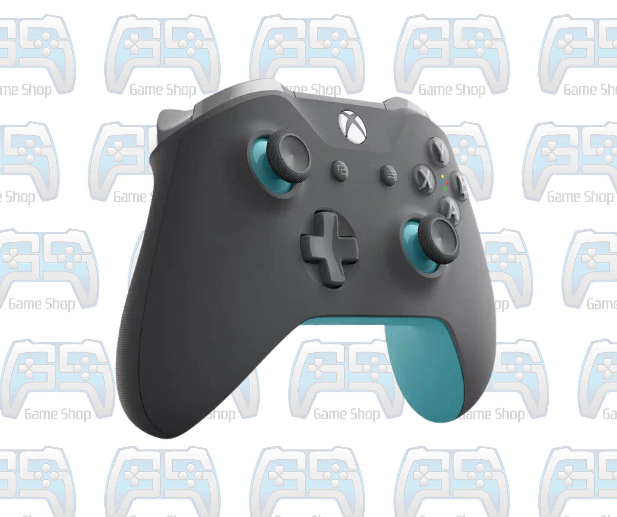 MANETTE XBOX ONE BLEUE GRISE | PC - XBOX ONE - SERIES | RECONDITIONNÉE