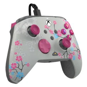 MANETTE PDP FILAIRE REMATCH GLOW BLOSSOM POUR XBOX + GAME PASS 1 MOIS 3