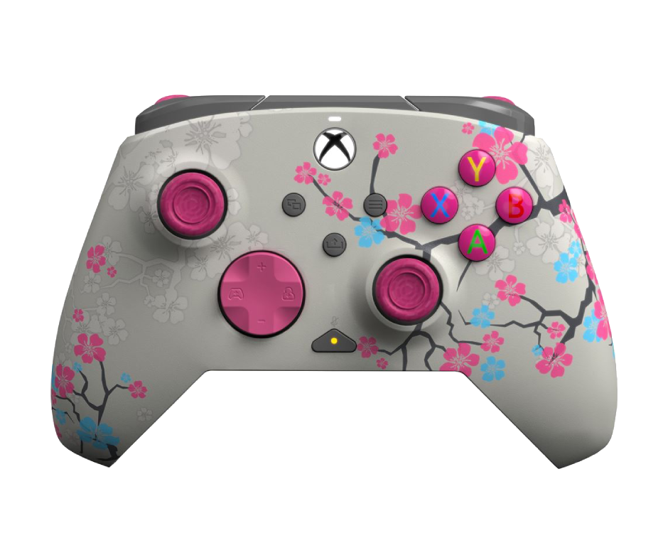 MANETTE PDP FILAIRE REMATCH GLOW BLOSSOM POUR XBOX + GAME PASS 1 MOIS