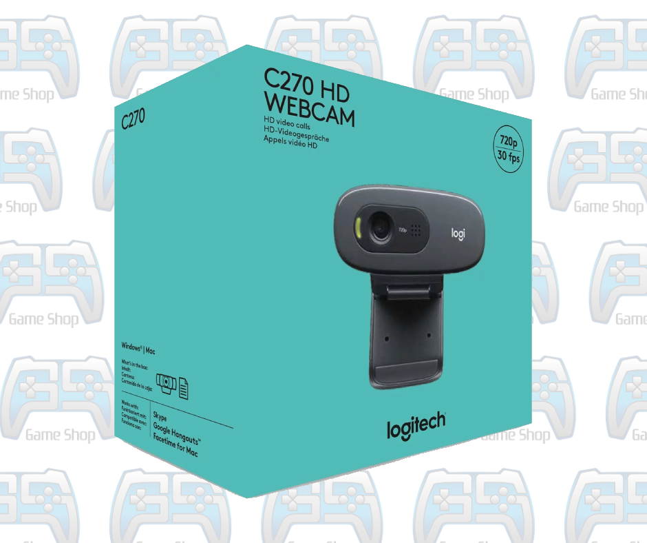 WEB CAM LOGITECH C270 HD 720P 30FPS
