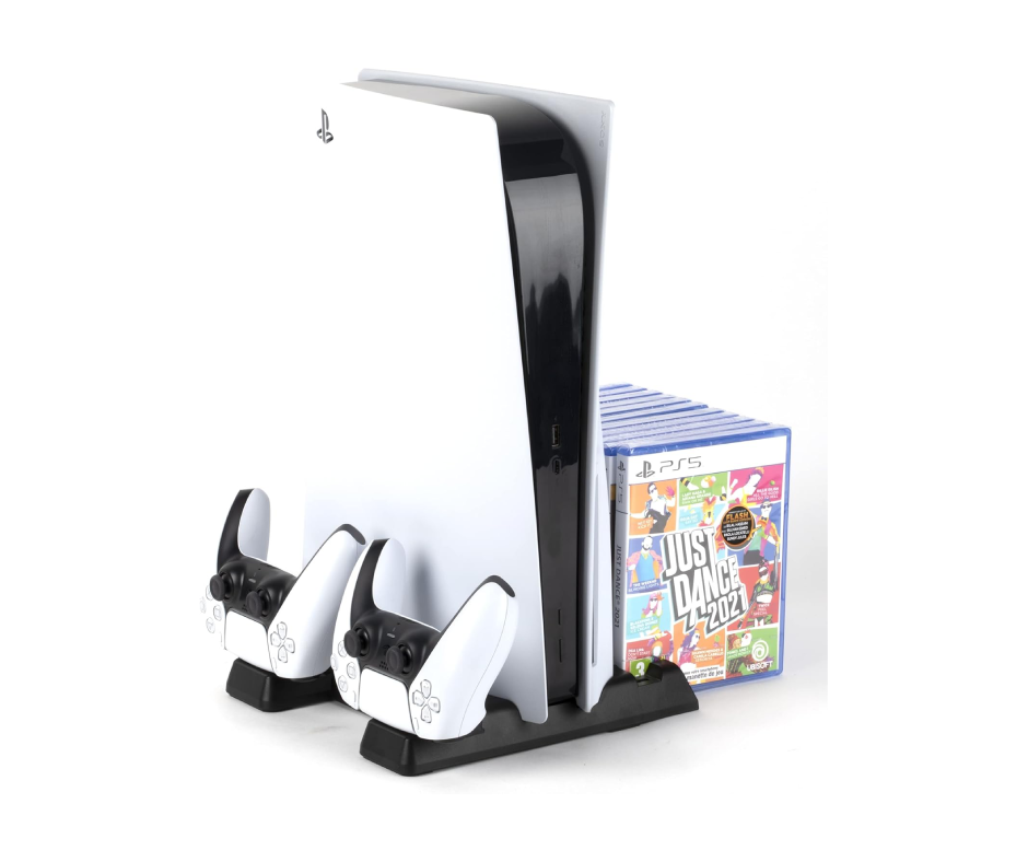 STATION DE REFROIDISSEMENT ET DE CHARGE MYTHICS - KONIX SPACESHIP PS5