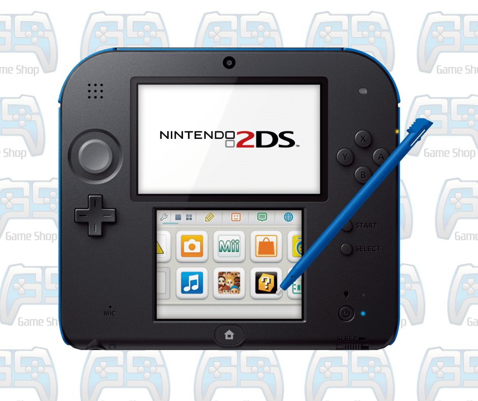 NINTENDO 2DS NOIR BLEU + MARIO KART 7