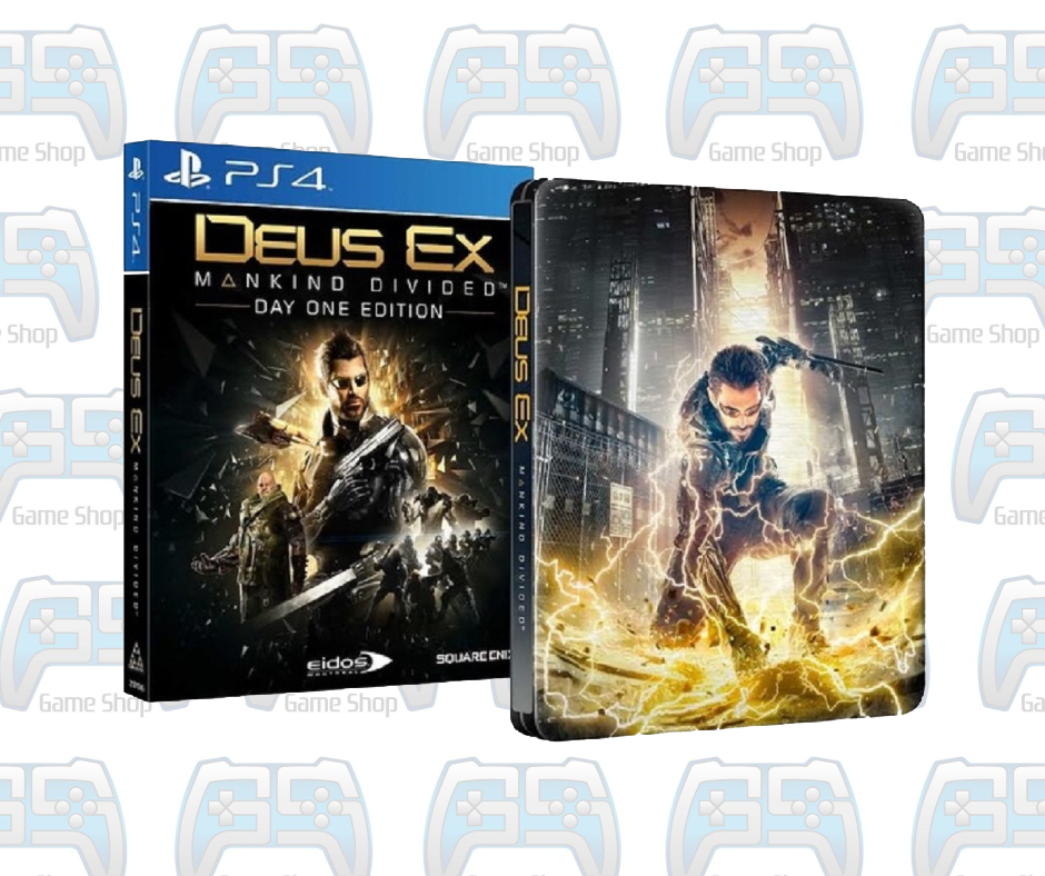 DEUS EX MANKIND DIVIDED STEELBOOK EDITION | PS4 OCCASION