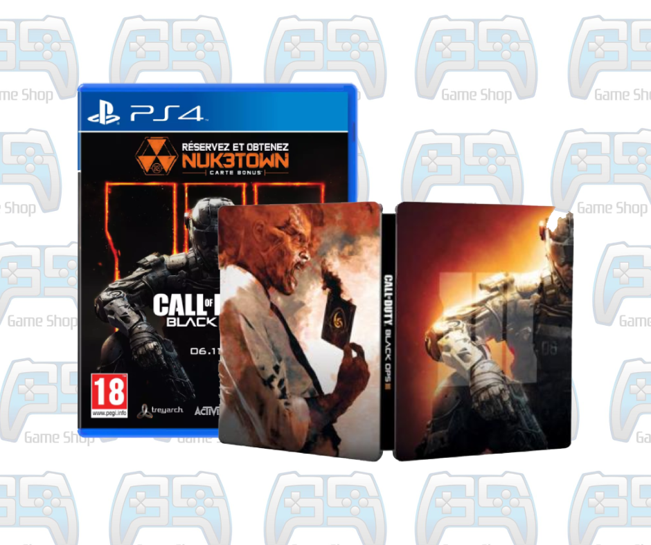CALL OF DUTY BLACK OPS 3 STEELBOOK | PS4 OCCASION